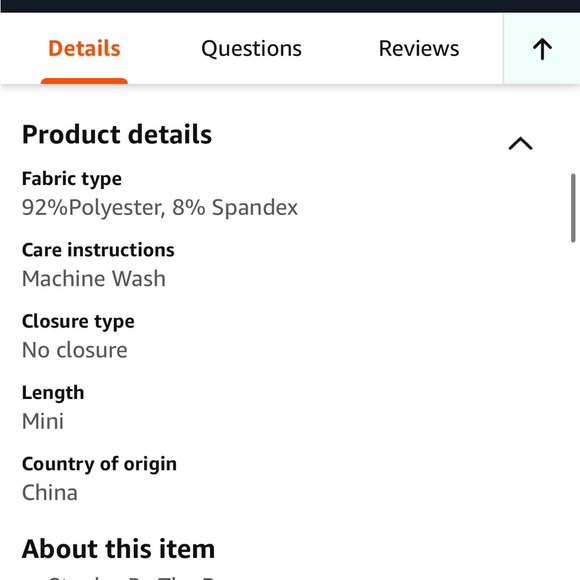 Black Mini skort - Picture 9 of 10